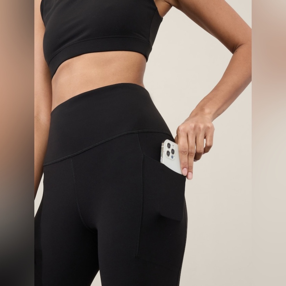 â¨đ¸ATHLETA SALUTATION STASH POCKET 7/8 LEGGINGSâ˘SIZE XSMALL⢠- Picture 5 of 16